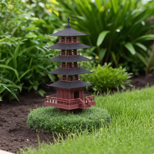 Bonsai Garden Zen - Acquario da giardino Bonsai Decor Mini