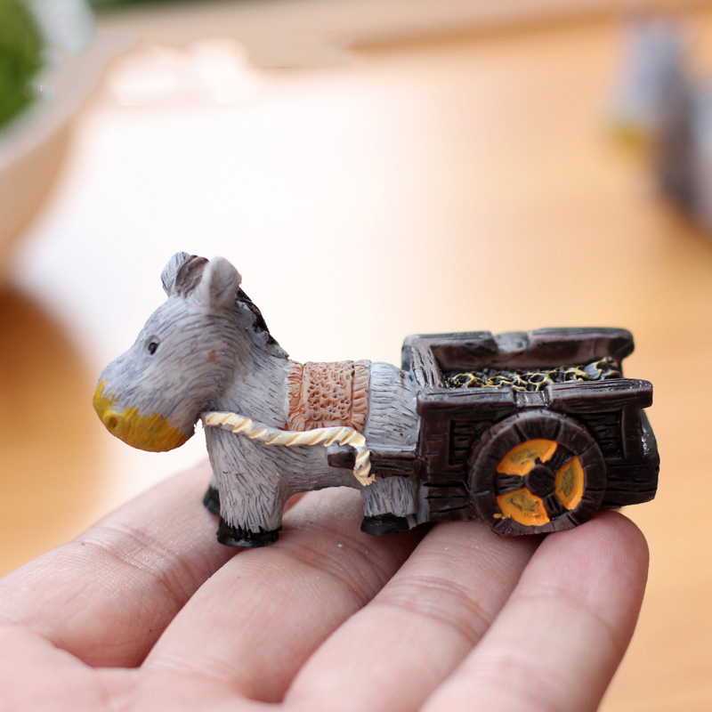 Figurine di animali Mini asino - Bonsai Garden In Japan recensione e prezzo