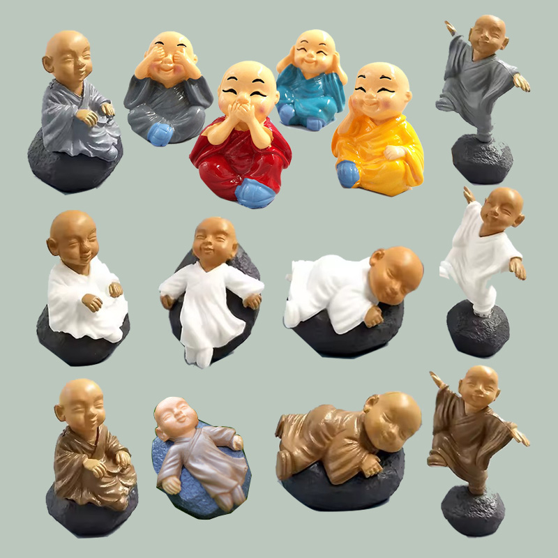 4 pezzi cinese Kongfu monaco f - Bonsai Garden In Japan recensione e prezzo