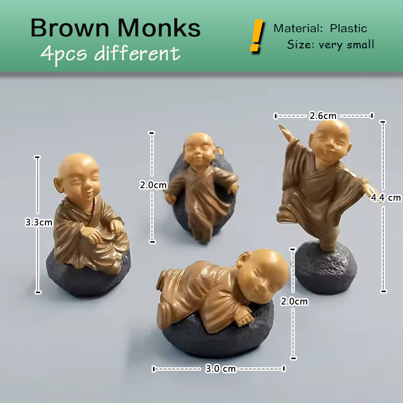4 pezzi cinese Kongfu monaco f - Bonsai Garden In Japan recensione e prezzo