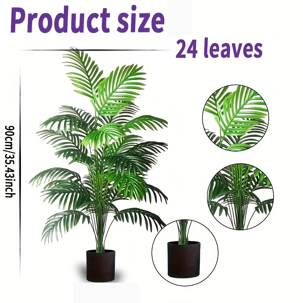 24 foglie Areca Palm Piante ar - Bonsai Garden Zen recensione e prezzo