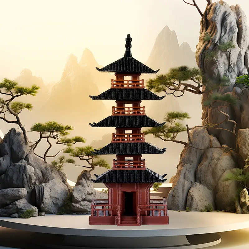 Statua Mini Pagoda (1 pz) - Mo - Bonsai Garden Zen recensione e prezzo