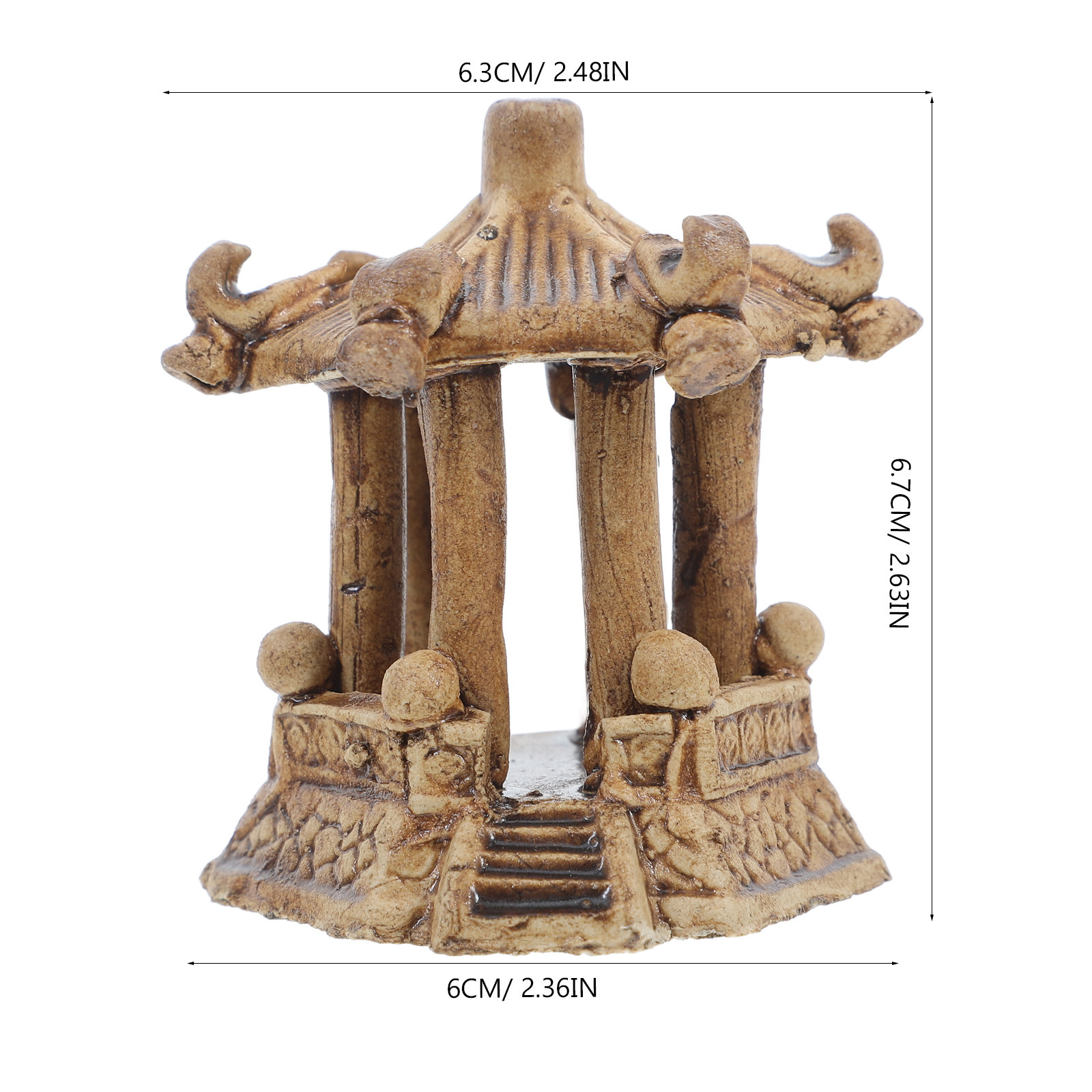 Mini Pagoda in Ceramica Esagon - Bonsai Garden Zen recensione e prezzo